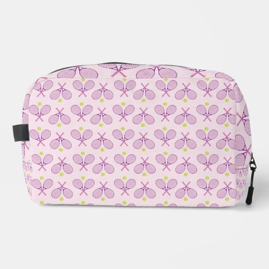 Trousse De Toilette Tennis Preppy Purple (Recto)