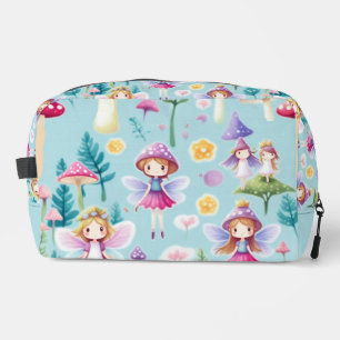 Trousse De Toilette Terre de fées, de feuilles et de champignons