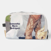 Trousse de Toilette Texas Bride in Boots Mariée (Recto)