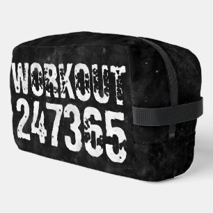 Trousse De Toilette Texte usé et rayé Workout 247365 vintage