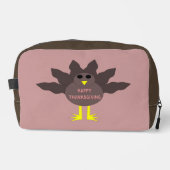 Trousse De Toilette Thanksgiving Plucked Turkey Patterned (Recto)