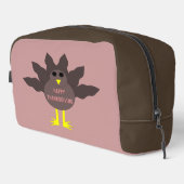 Trousse De Toilette Thanksgiving Plucked Turkey Patterned (Coin droit)
