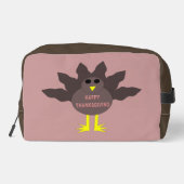 Trousse De Toilette Thanksgiving Plucked Turkey Patterned (Verso)