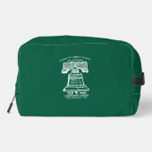 Trousse De Toilette Toiletry Bag - Forest Green (Personalized) (Verso)
