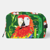 Trousse De Toilette Toiletry Bag : Friendly Parrots (Verso)