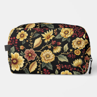 Trousse De Toilette Toiletry Bags flowers pattern 
