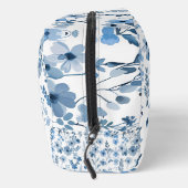 Trousse De Toilette Toilettes Florales Bleues (Droite)