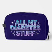 Trousse De Toilette Toutes mes affaires de diabète (Recto)