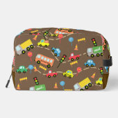 Trousse De Toilette Transport Boys Brown (Verso)