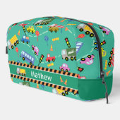 Trousse De Toilette Transport Boys Turquoise (Coin droit)