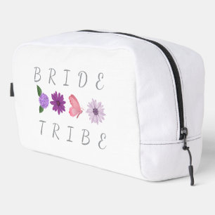 Trousse De Toilette Tribu de la mariée Fleurs Cadeau de témoin de mari