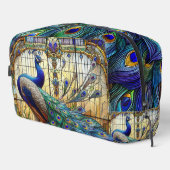 Trousse De Toilette Trousse à glissière en verre arc-en-ciel (Coin droit)