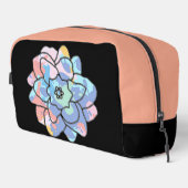 Trousse De Toilette Une fleur faite de taches de peinture (Coin droit)