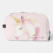 Trousse De Toilette Unicorn rose fille (Recto)