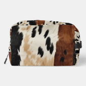 Trousse De Toilette Vachette noire Brown à la crème occidentale (Verso)