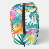Trousse De Toilette Vibrant aquarelle Tropical Jungle Feuilles (Droite)