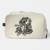 Trousse De Toilette Vierge du zodiaque doré (Recto)
