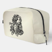 Trousse De Toilette Vierge du zodiaque doré (Coin droit)