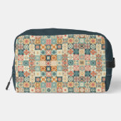 Trousse De Toilette Vintage, patchwork, paré (Verso)