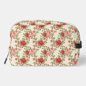 Trousse De Toilette Vintage Shabby Chic Roses Pattern (Verso)