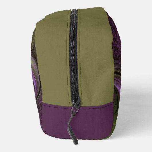 Trousse De Toilette Violet Abstrait violet violet kaki fractal (Droite)