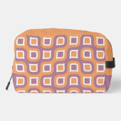 Trousse De Toilette violet blanc orange violet violet Motif d'art du M (Verso)