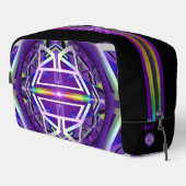 Trousse De Toilette violet w3 (Coin droit)