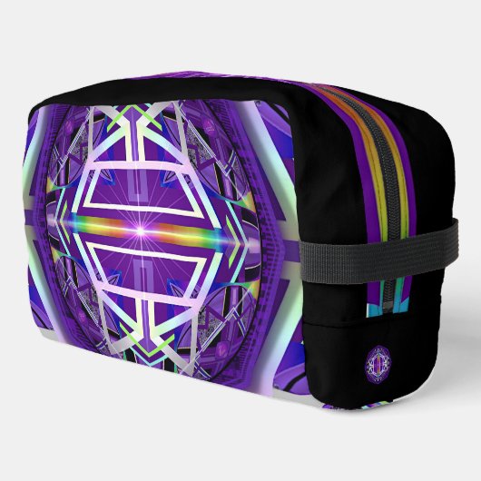 Trousse De Toilette violet w3 (Coin gauche)