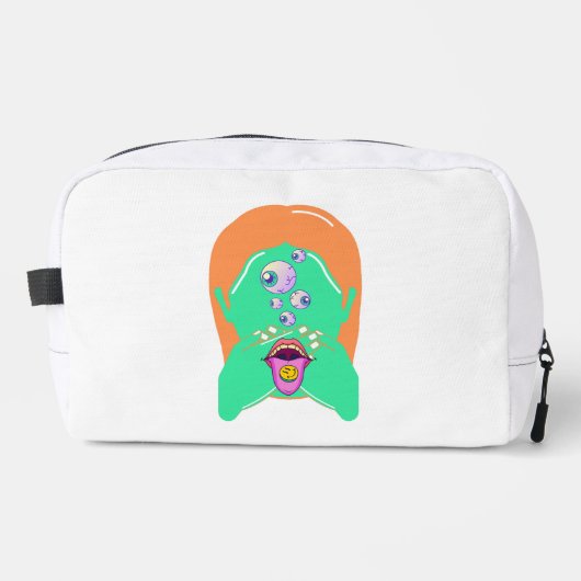 Trousse De Toilette visage monstre (Recto)