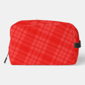 Trousse De Toilette Vivid rouge plaid (Verso)