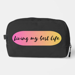 Trousse De Toilette vivre ma meilleure vie