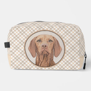 Trousse De Toilette Vizsla Peinture Golden Rust Cute Original Chien Ar