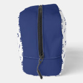 Trousse De Toilette Voile Illustrant Sml Ptn Navy Bleu+Blanc (Droite)
