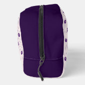 Trousse De Toilette Vos Initiales Violet & Broussailles Fleurs violett (Droite)