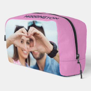Trousse De Toilette Votre nom et vos photos personnalisés