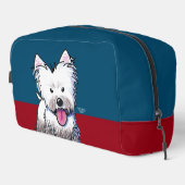 Trousse De Toilette Westie Terrier KiniArt (Coin droit)