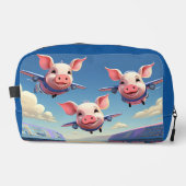 Trousse De Toilette When Pigs Fly Funny Pig Airplanes (Recto)