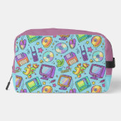 Trousse De Toilette Y2K Retro Tech Aesthetic Doodle Makeup Bag (Verso)