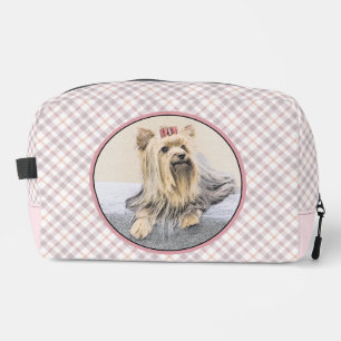 Trousse De Toilette Yorkshire Terrier Peinture mignonne Chien original