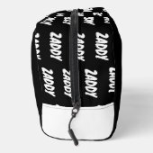 Trousse De Toilette Zaddy Black Personnalisé (Droite)