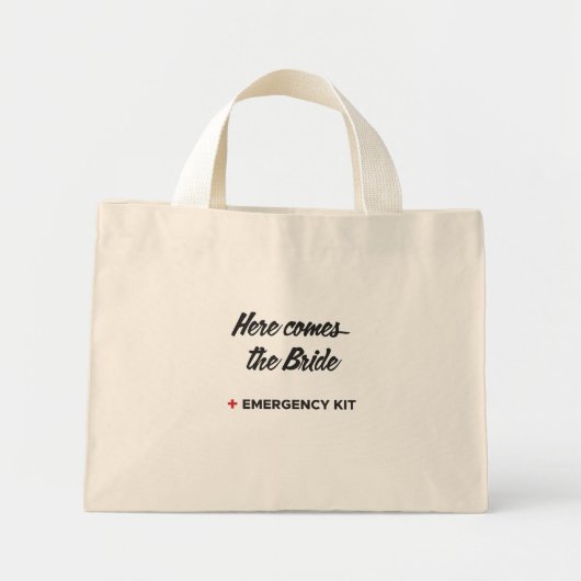 Trousse d'urgence pour mariée, sac cadeau pour mar (Devant)