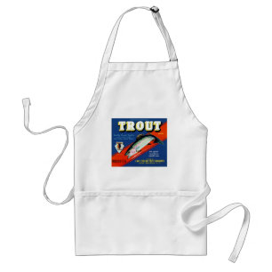 Trout Brand Standaard Schort
