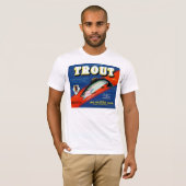 Trout Brand T-shirt (Voorkant volledig)