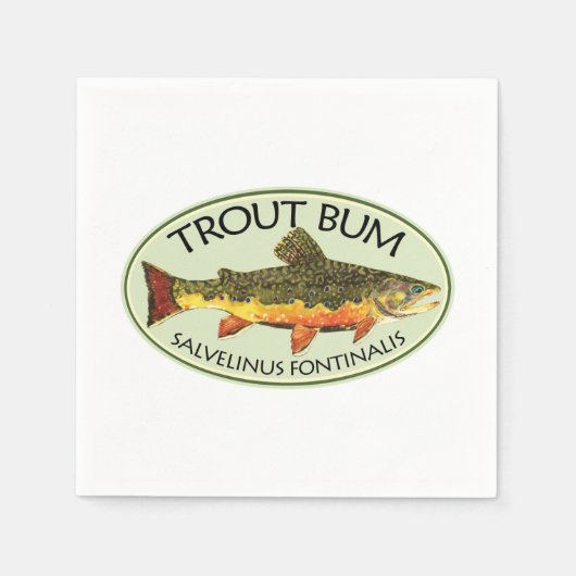 Trout Bum Servet (Voorkant)