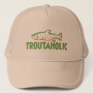 Trout Fisherman Vist Trucker Pet