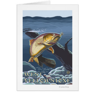 Trout Fishing Cross Section - West Yellowstone,