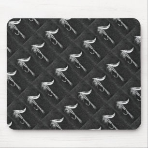 Trout Fly Mousepad "Buggy Fly Tiled" forel Muismat