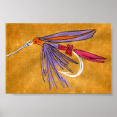 Trout Fly Poster (Devant)