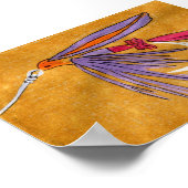 Trout Fly Poster (Coin)