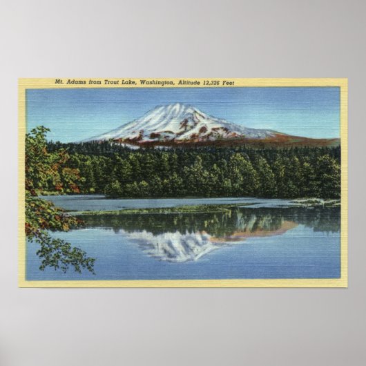 Trout Lake, Washington Poster (Voorkant)